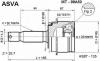 ASVA MT99A50 ШРУС наружный 33x66x30