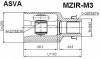 ASVA MZIRM3 ШРУС ВНУТРЕННИЙ ПРАВЫЙ 22x43x30