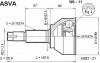 ASVA NS11 ШРУС НАРУЖНЫЙ 25x52.3x25