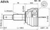 ASVA NS50 ШРУС НАРУЖНЫЙ 22x55x25