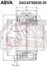 ASVA DAC42760038-35 ПОДШИПНИК СТУПИЧНЫЙ ПЕРЕДНИЙ (42x76x38x35)