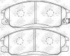 NIBK PN 0103 Колодки тормозные NIBK Hyundai Highway PN 0103