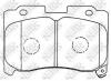 NIBK PN1360 колодка тормозная дисковая