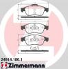 ZIMMERMANN 24914.180.1 Комплект тормозных колодок, дисковый тормоз
