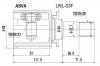 ASVA LRILD3F LRILD3F  ШРУС ВНУТРЕННИЙ ЛЕВЫЙ 27x44x29 [12]