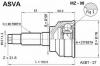 ASVA MZ08 ШРУС НАРУЖНЫЙ 21x56x26