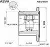 ASVA NSIU5031 ШРУС ВНУТРЕННИЙ 32x126