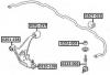 ASVA 0220109 Опора шаровая Nissan Maxima A32