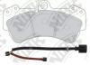 NIBK PN0346W Колодки тормозные дисковые