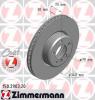 ZIMMERMANN 150.2903.20 Диск тормозной передний BMW (Vollguss) Coat Z1 (F20, F21)  3 (F30, 31)