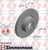 ZIMMERMANN 150.2900.52 Диск тормозной перфорированный