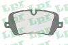 LPR 05P1801 Комплект тормозных колодок, дисковый тормоз