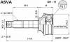 ASVA DH11 ШРУС НАРУЖНЫЙ 20x44x24