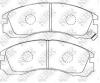 NIBK PN3233 КОЛОДКИ ТОРМОЗНЫЕ FR V,P25,E39,F16,D53