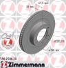 ZIMMERMANN 590.2586.20 Тоpмозной диск BS TOYOTA Coat Z