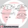 ZIMMERMANN 25683.200.2 Комплект тормозных колодок, дисковый тормоз