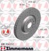 ZIMMERMANN 600.3243.52 Тормозной диск