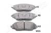 JAPANPARTS PA-W15AF Комплект тормозных колодок, дисковый тормоз