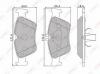 LYNX BD-5302 BD5302 Тормозные колодки дисковые LYNX