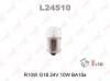 LYNX L24510 L24510 R10W G18 24V10W BA15S Лампа автомоб. LYNX