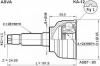 ASVA KA12 ШРУС НАРУЖНЫЙ 24x56x28