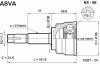 ASVA NS66 ШРУС НАРУЖНЫЙ 23x56x27