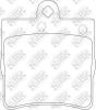 NIBK PN0310 Колодки тормозные дисковые