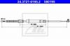 ATE 24.3727-0195.2 Трос руч.тормоза VW GOLF/JETTA 2007=&gt; L1450