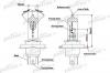 PATRON PLH4-75/70 Лампа галогенная H4 24V 75/70 W P43t