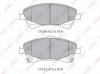 LYNX BD7598 BD-7598 Колодки тормозные дисковые LYNX
