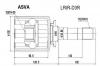 ASVA LRIR-D3R ШРУС ВНУТРЕННИЙ ЗАДНИЙ ПРАВЫЙ С БЛОКИРОВКОЙ 30x44x31