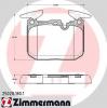 ZIMMERMANN 25028.180.1 Комплект тормозных колодок, дисковый тормоз