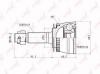 LYNX CO-3628A CO3628A ШРУС LYNX