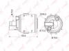 LYNX LF-245M Топливный фильтр