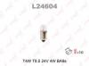 LYNX L24604 L24604 T4W T8.5 24V 4W BA9S Лампа автомоб. LYNX