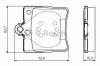BOSCH 0 986 495 080 Комплект тормозных колодок, дисковый тормоз