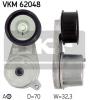 SKF VKM 62048 Натяжной ролик, поликлиновой  ремень