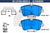 GALFER B1.G102-0925.2 Колодки торм.пер