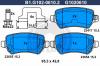 GALFER B1.G102-0610.2 Колодки тормозные дисковые