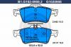 GALFER B1.G102-0908.2 Комплект тормозных колодок, дисковый тормоз