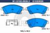 GALFER B1.G102-0926.2 Комплект тормозных колодок, дисковый тормоз