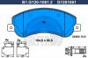 GALFER B1.G120-1061.2 Комплект тормозных колодок, дисковый тормоз
