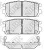 NIBK PN0098 колодка тормозная дисковая