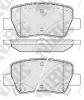 NIBK PN1838 Колодки тормозные NIBK Toyota Avensis III 09