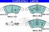 ATE 13.0470-2734.2 Колодки пер CERAMIC MB W204/212/207 07-&gt;