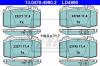 ATE 13.0470-4990.2 Колодки пер CERAMIC MB W203/211