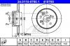 ATE 24.0110-0700.1 Тормозной диск