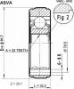 ASVA VWIU5016 ШРУС ВНУТРЕННИЙ 28x108