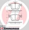 ZIMMERMANN 25008.165.1 Комплект тормозных колодок, дисковый тормоз