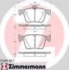 ZIMMERMANN 25009.165.1 Комплект тормозных колодок, дисковый тормоз